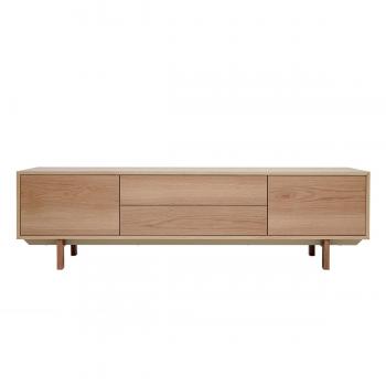 Mueble TV nórdico de madera clara 180 cm SID