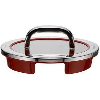 WMF Function 4 Tapa, Acero Inoxidable, Vidrio, 16 cm