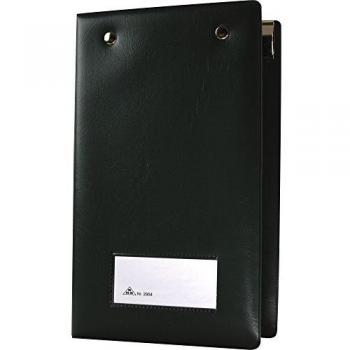 Carpeta para Kassenblock A6, 120 x 185 mm, plástico negro