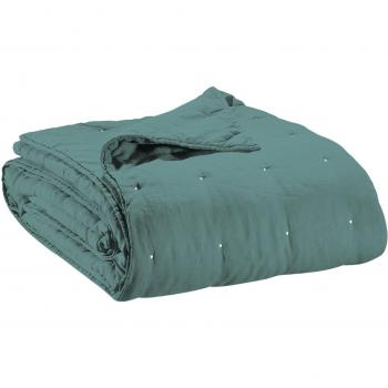 Caminito de cama de algodón stonewashed Zeff 90 x 240 cm