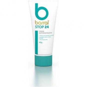 Barral Stop 24 Crema Antitranspirante y Antisudor 40g