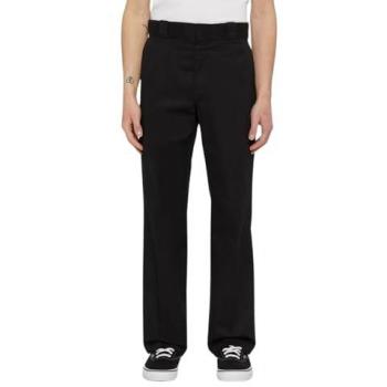 Dickies 874 Work Pants for Men - Black, Sustainable Recycled Polyester, Size 29
