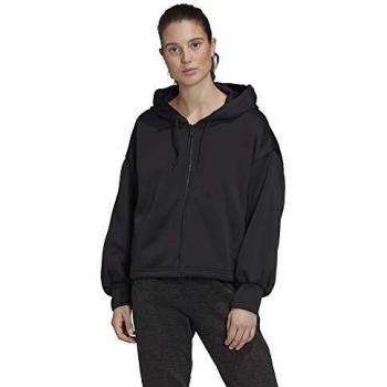 adidas W Gather Hoodie Sudadera, Mujer, Negro, 2XS