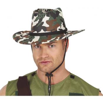 Sombrero de Vaquero Marrón Camuflaje