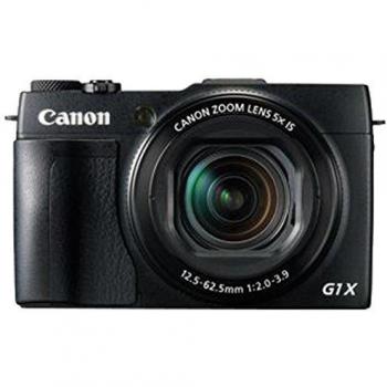 Canon - Cámara digital PowerShot G1 X Mark II Premium Kit de 12,8 MP