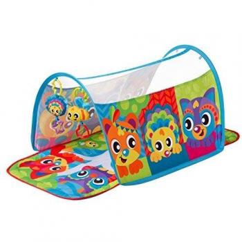 Playgro- Manta De Actividades Tunel Abejita, Multicolor