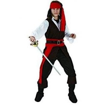 Atosa disfraz pirata hombre adulto corsario XL
