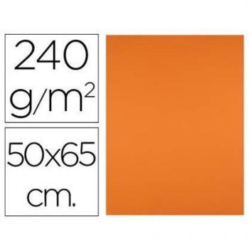 Cartulina liderpapel 50x65 cm 240g/m2 naranja