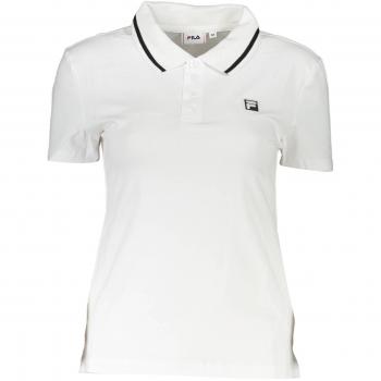 Fila Chic White Polo with Contrasting Accents - XS