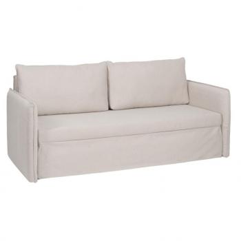 Sofá cama nido gris claro tejido - metal 210 x 93 x 95 cm