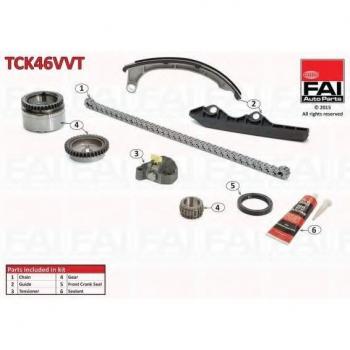 Kit de cadena de distribución FAI AutoParts TCK46VVT