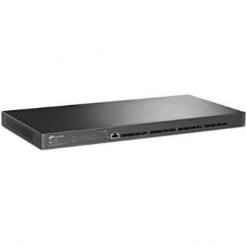 TP-Link TL-SX3016F JetStream 16-Port 10GbE SFP+ L2/L2+ Managed Switch with Dual Redundant Power Supplies, Rackmountable