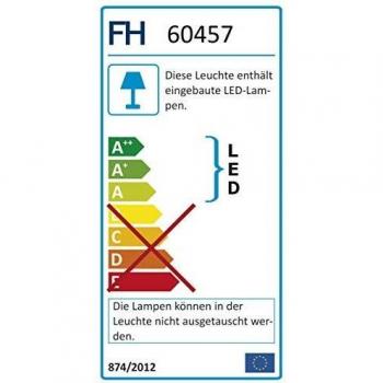 Lámpara Colgante LED Tenso, 135 cm, Negro, Metal, Dimmable, CCT