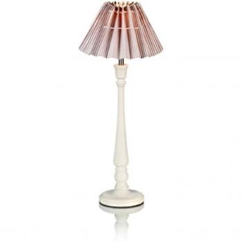 Markslojd 104663 - Pantalla, color blanco y beige