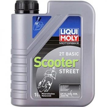 Liqui Moly 1619 - Aceite de motor, 2T, Basic Scooter Calle, Booklet, 1 l