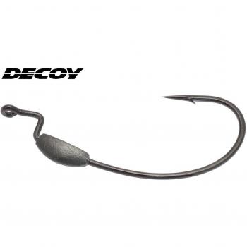 Decoy Worm 104 W Switcher Front Weighted Worm Hooks Size 4/0 , 1.2 grams