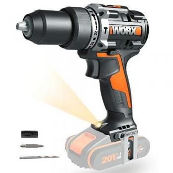 Worx WX352.9 - Taladro Percutor Brushless 20V S/bat