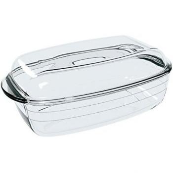 Ãcuisine 4937388 - Cacerola rectangular 3 l, 33 x 10 x 20 cm, color transparente