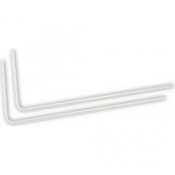 Tubo Rígido EKWB Loop Metal Pre-Doblado 90º 12mm 80cm Titanio Acetinado (Pack 2)