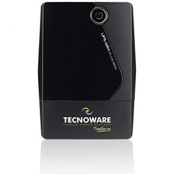 UPS Tecnoware Era Plus 800VA, 560W, Tecnología Line-Interactive, Estabilizador de Onda Pseudosinusoidal, 2 Tomas Schuko
