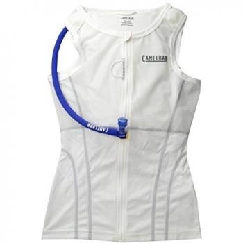 CamelBak Vest - Bolsa de chaleco de senderismo para mujer, tamaño M, color blanco
