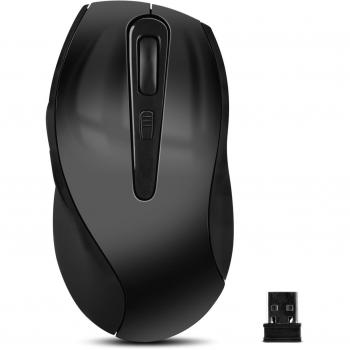 Ratón Óptico Inalámbrico Speedlink AXON 2200 DPI para Mano Derecha, Negro