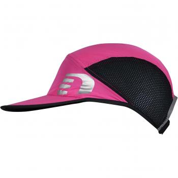 Newline Visio Running Cap - Gorra, color rosa neón, talla L