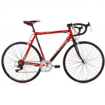 KS Cycling Piccadilly 260B - Bicicleta de carretera, color rojo, ruedas 28, cuadro 55 cm