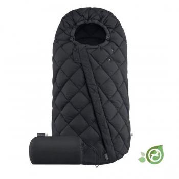 Saco cubrepiés compacto Snogga 2 CYBEX negro, tipo: saco cubrepiés, características: diseño compacto, color negro, compatible con sillas de paseo CYBEX