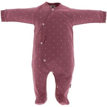Pijama de bebé niña largo con estampado de corazones - Cambrass