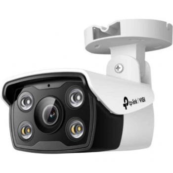 Cámara de Seguridad IP Exterior TP-Link VIGI C340 4MP a Color con Lente de 4mm, Detección Inteligente, LED Spotlight y Protección IP66