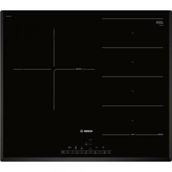 Bosch serie 6 - Placa inducción 60cm zona 28cm pxj651fc1e biselada negro