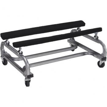 C.E. Smith 27575 PWC Dolly - Personal Watercraft (PWC) dolly, designed for easy transportation of personal watercraft, features heavy-duty construction, adjustable support arms, pneumatic tires for smooth movement over various terrains, and a
