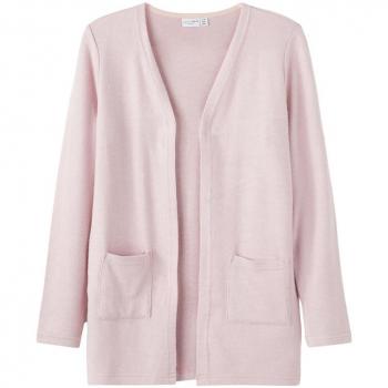 Burnished Lilac Knit Cardigan for Girls - Name It NKFVICTI LS