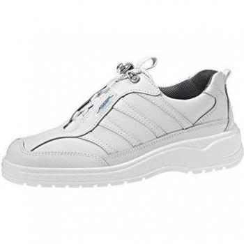 Abeba EN zapatos de trabajo 1151 bacteriostático antiestático de cuero blanco de cocina ideal E EN ISO 20347:2012 O2 FO SRA siehe Abbildung Talla:35