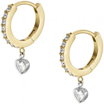 Pendientes de Acero Inoxidable Fossil Sadie JF04358998 - Joyería Elegante para Mujer