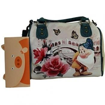 Disney Siete Enanitos Tímido Venice Bolso de Mano Bolera Bandolera al Hombro