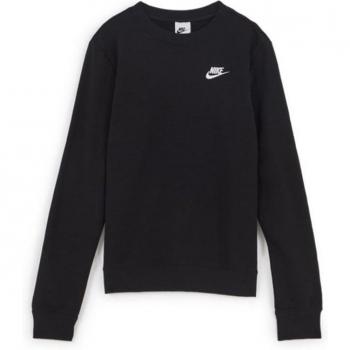 Nike Club Fleece Crewneck Sweatshirt for Men and Women - Black, Size L