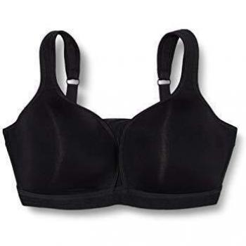 Odlo Women's Padded High Support Sports Bra - Black - 70D