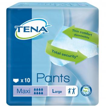 Tena Pants Maxi Large 10 Pack