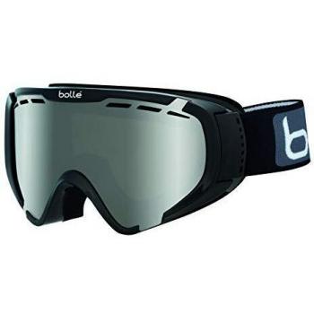 bollé Explorer OTG Máscaras, Unisex niños, Black Shiny/Black Chrome Cat.3, Pequeño
