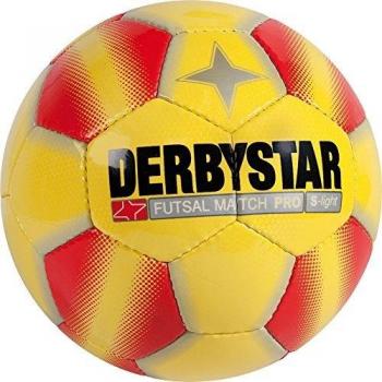 Derbystar Futsal Match Pro S-Light, Amarillo/Rojo, 4, 1089400539