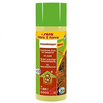 Fertilizante Sera Flore 2 Ferro para Acuarios Plantados, 250 ml