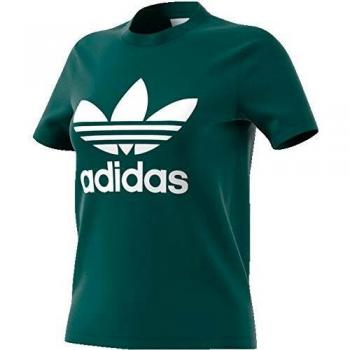 adidas Trefoil, Camiseta para mujer, Verde