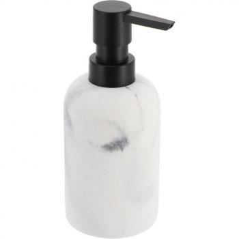 Dispensador de jabón de poliresina 300 ml efecto mármol