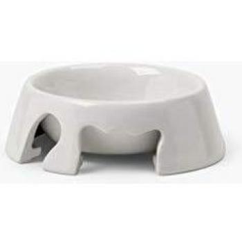 United Pets CD00185BI Comedero para Gatos, Blanco