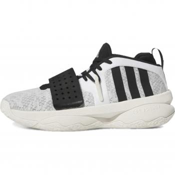 Adidas Dame 8 Extply Basketball Shoes for Men - Black and White, Size 40.5