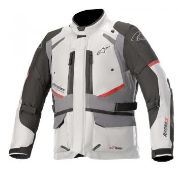 Chaqueta de Moto Alpinestars Andes V3 Drystar Blanco, Hielo-Gris, Negro Gris Blanco (S)