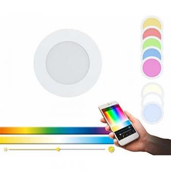 Fueva-C LED Downlight Conectable Blanco, 12cm, Regulable y Colores Ajustables