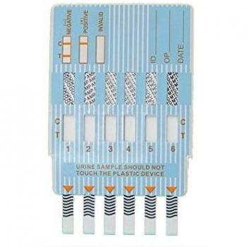 Gima 24550 Multitest 6 Droghe, panel sobre orina, 25 unidades